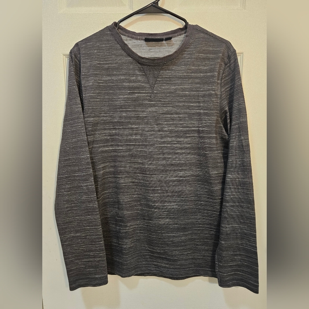 Marc Anthony Charcoal Long Sleeve Tee